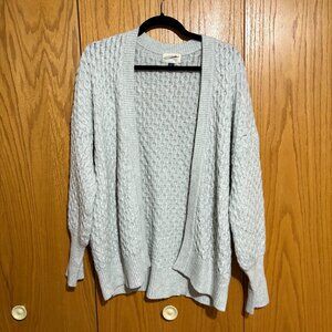 Universal Thread Target chunky knit textured open front cardigan size XL